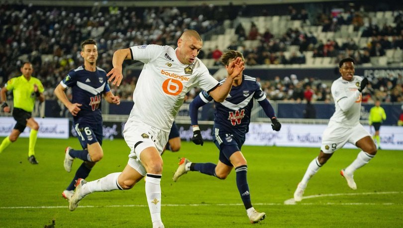 Burak Yılmaz'ın gol attığı maçta Lille 3 puanı kaptı