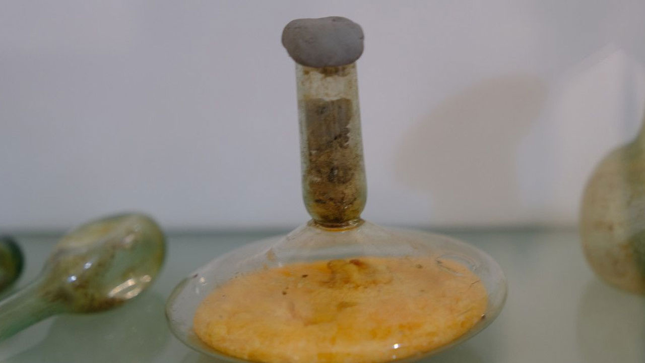 Sivas'taki 17 yüzyıllık sıvı, zeytinyağı çıktı