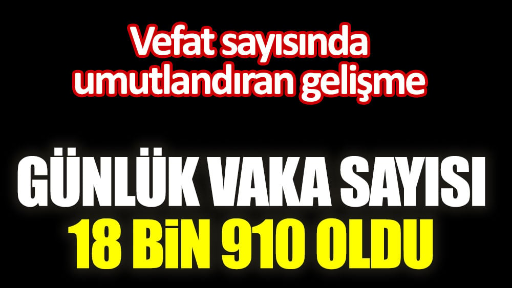 Sağlık Bakanlığı günlük vaka tablosunu açıkladı