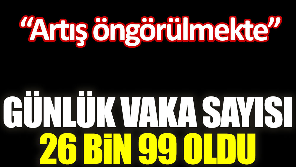 Sağlık Bakanlığı günlük vaka tablosunu açıkladı