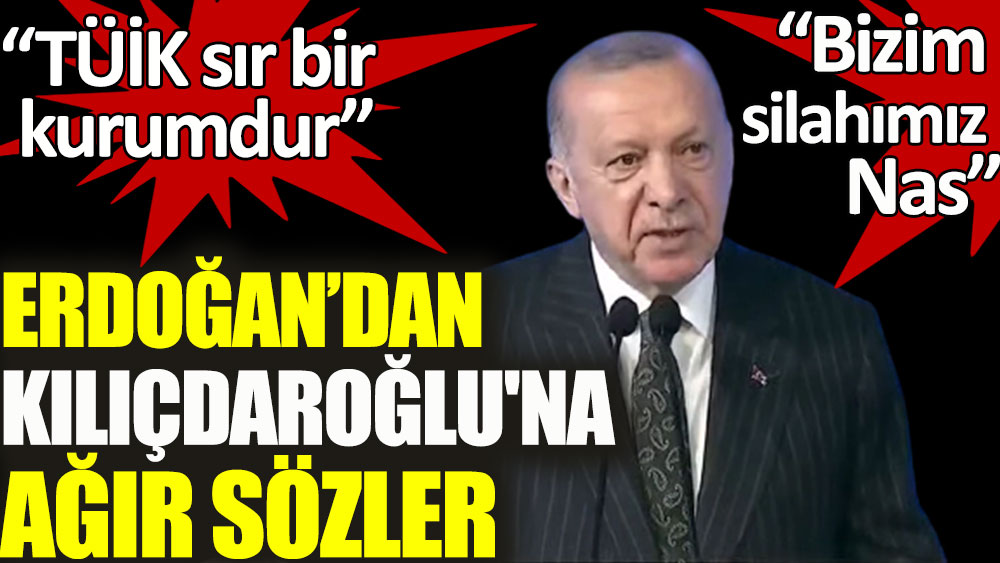 Erdoğan Kılıçdaroğlu'na ''Dürüst değil, kalibresi bozuk, cins-cibiliyet bozuk'' gibi ifadelerle hakaret etti