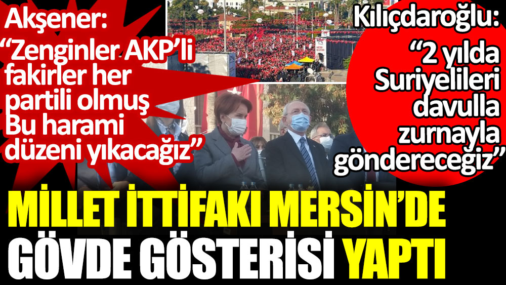 Son dakika... Akşener ve Kılıçdaroğlu'ndan 'seçim' çağrısı: Bu soygun düzenine son vereceğiz
