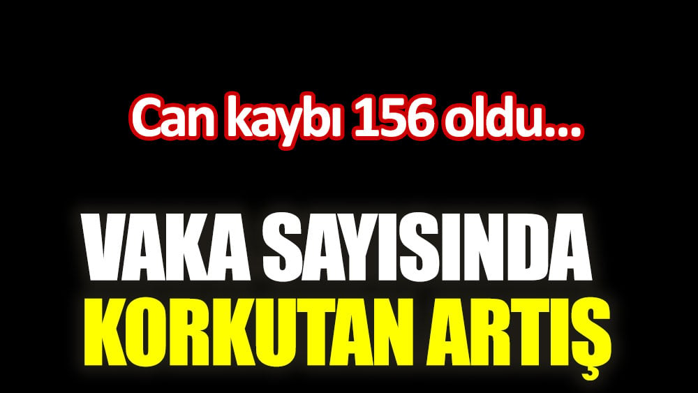 Sağlık Bakanlığı açıkladı. Vaka sayısında büyük artış