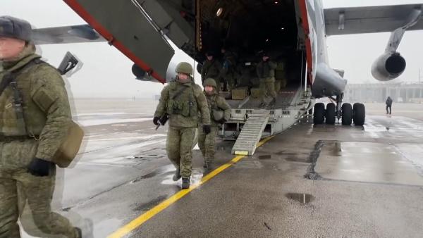 9 Rus askeri nakliye uçağı Almatı Havalimanı’na indi