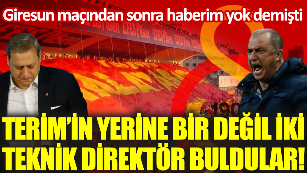 Fenerbahçe - Beşiktaş derken Galatasaray yeni hocasını buldu