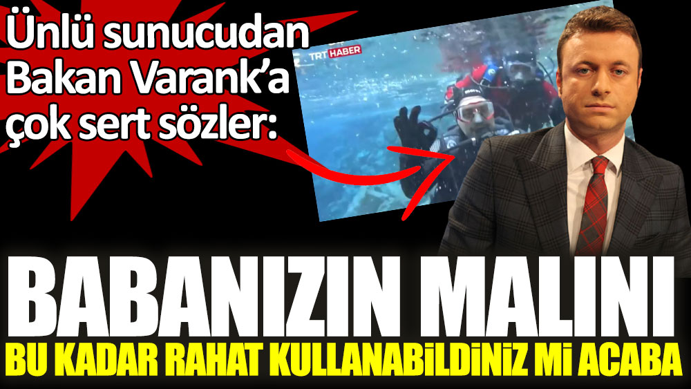 Ünlü sunucu Mustafa Yenigün'den Bakan Varank’a çok sert sözler: Babanızın malını bu kadar rahat kullanabildiniz mi