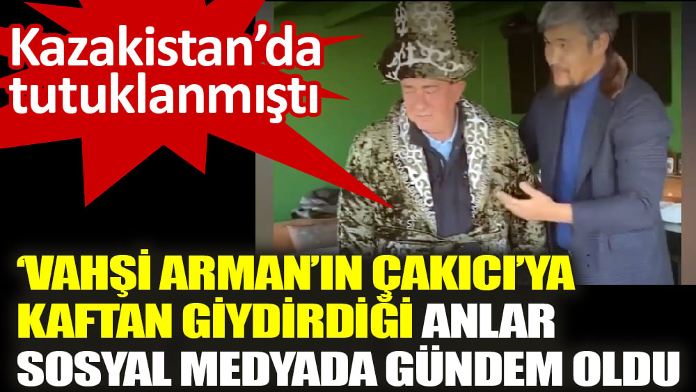 ‘Vahşi Arman’ın Çakıcı’ya kaftan giydirdiği anlar sosyal medyada gündem oldu