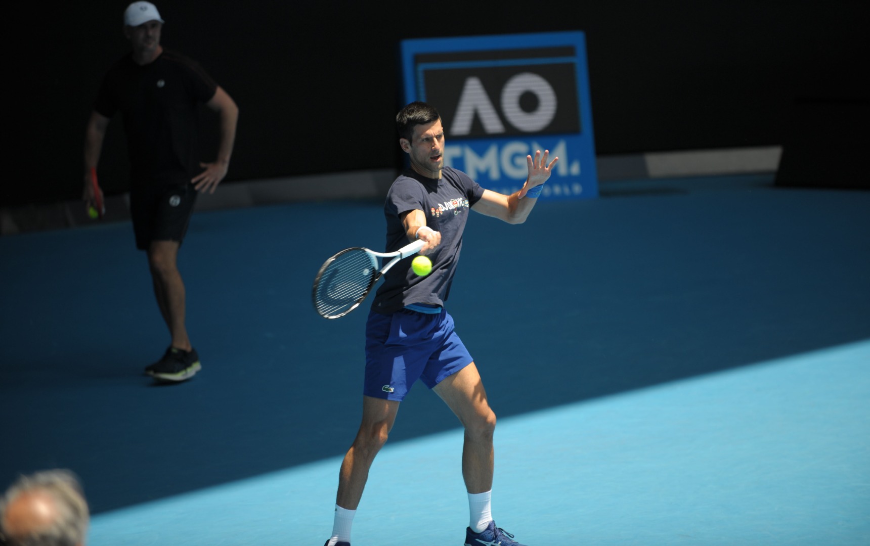 Djokovic Avustralya’da ilk kez korta çıktı