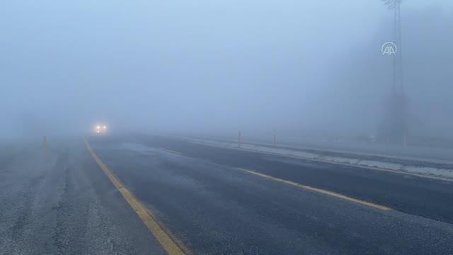 Kastamonu'da yoğun sis