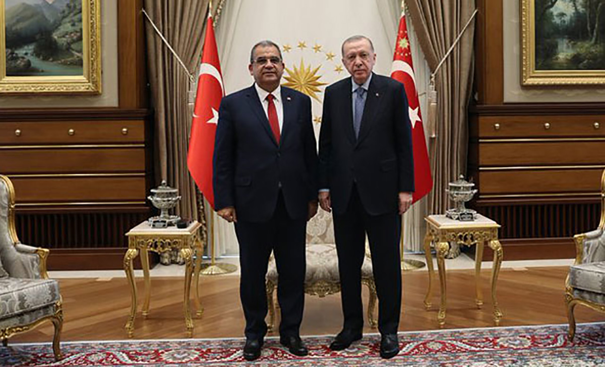 Cumhurbaşkanı Erdoğan, KKTC Başbakanı Sucuoğlu'nu kabul etti