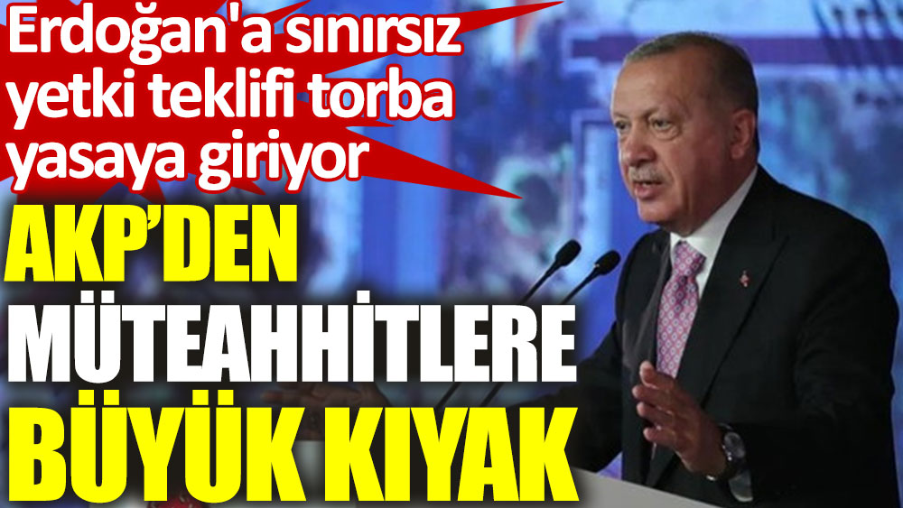AKP, kanun teklifine ‘Cumhurbaşkanı farklı düzenleme yapabilir’ fıkrası eklemek istedi
