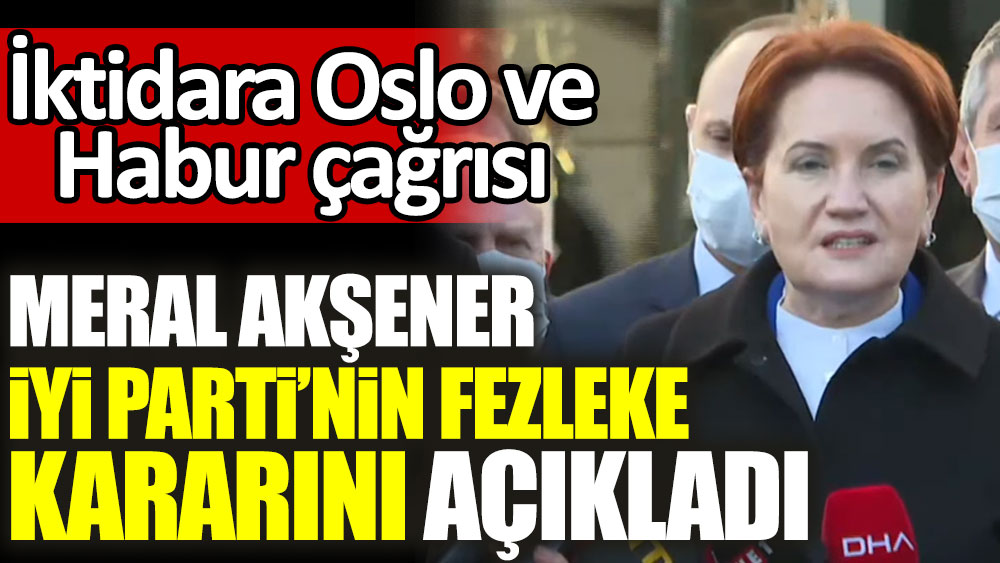 Meral Akşener'den HDP'li Semra Güzel için fezleke kararı