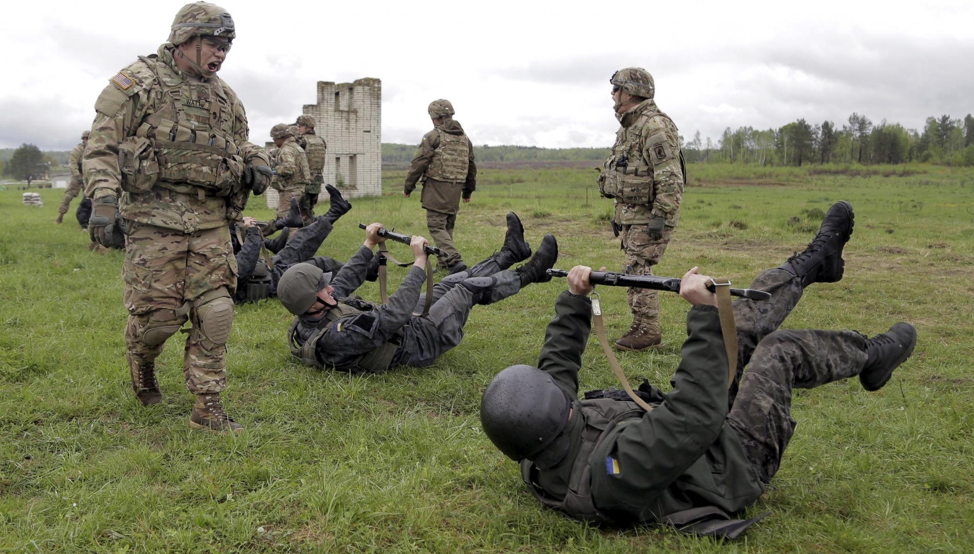 ABD, Ukrayna askerlerini Rusya'ya karşı eğitiyor