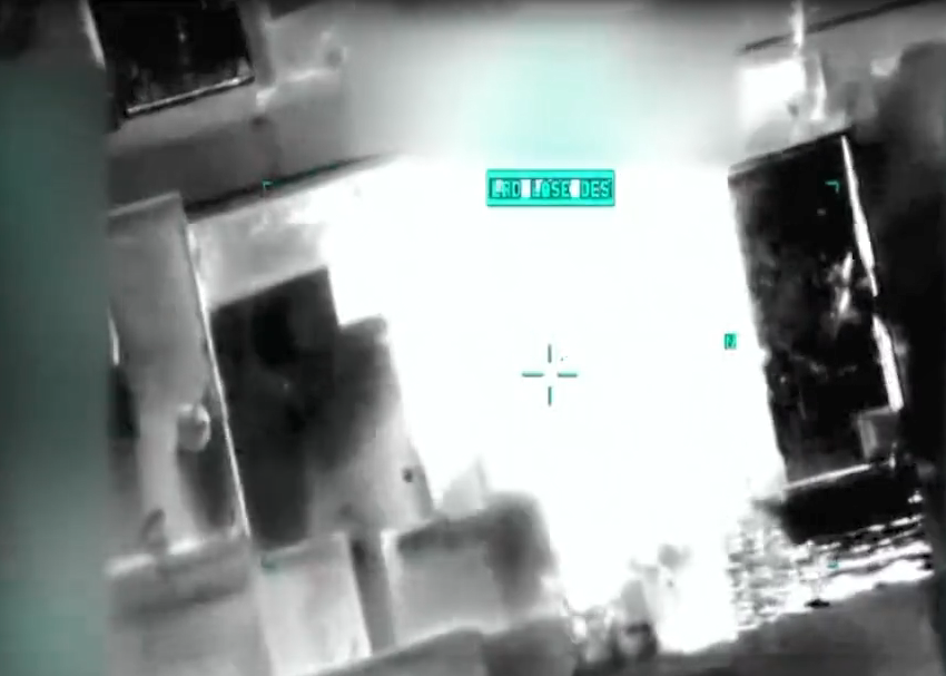 ABD drone saldırısının görüntülerini yayınladı