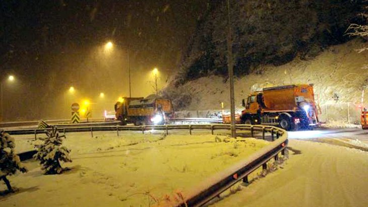 Elazığ-Diyarbakır yolu ulaşıma kapatıldı