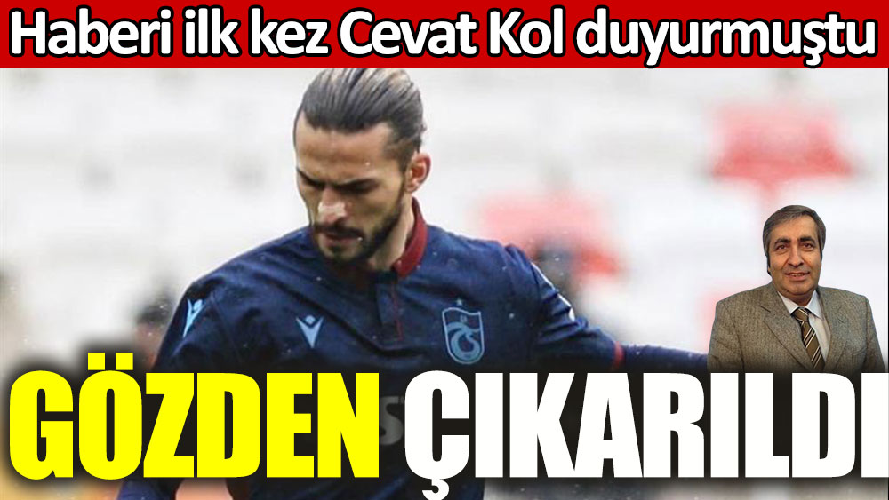 Trabzonspor, Hüseyin'i gözden çıkardı