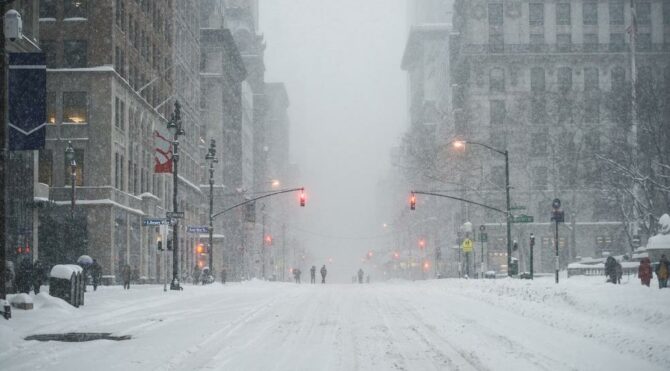 ABD'de kar fırtınası: 100 binden fazla kişi elektriksiz kaldı