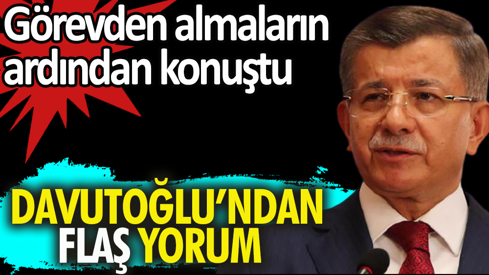 Flaş... Ahmet Davutoğlu: Suça ortak olmayın