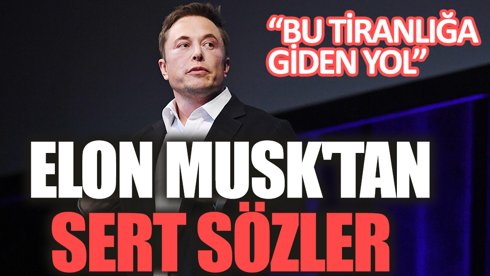 Elon Musk'tan Kovid-19 kısıtlamalarına sert eleştiri!