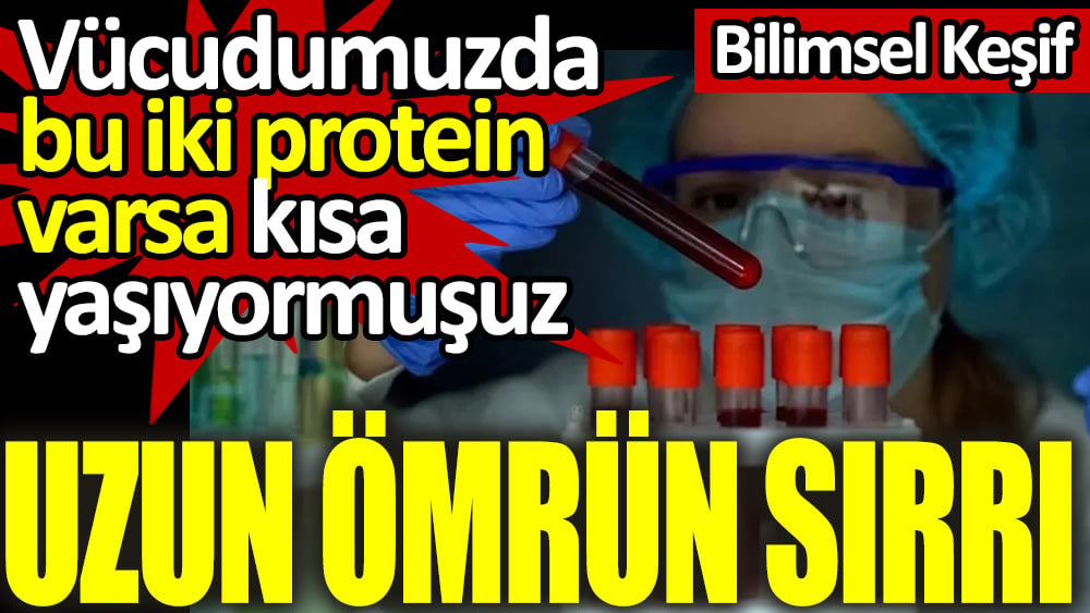 Vücudumuzda bu iki protein varsa kısa yaşıyormuşuz