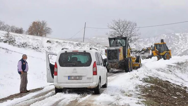 4 ilde kar nedeniyle 619 köye ulaşım sağlanamıyor
