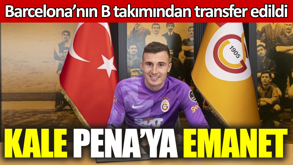 Galatasaray, Pena'yı resmen açıkladı: Transferde flaş detay