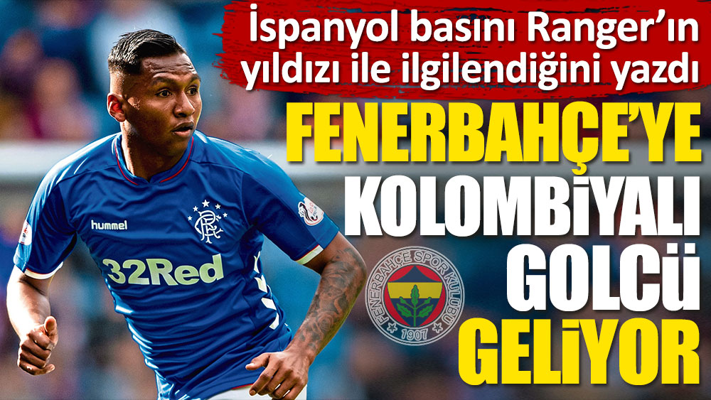Fenerbahçe'ye Kolombiyalı golcü