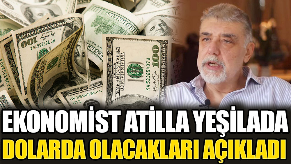 Ekonomist Atilla Yeşilada, Dolarda olacakları açıkladı