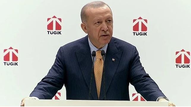 Erdoğan TÜGİK genel kurulunda konuştu