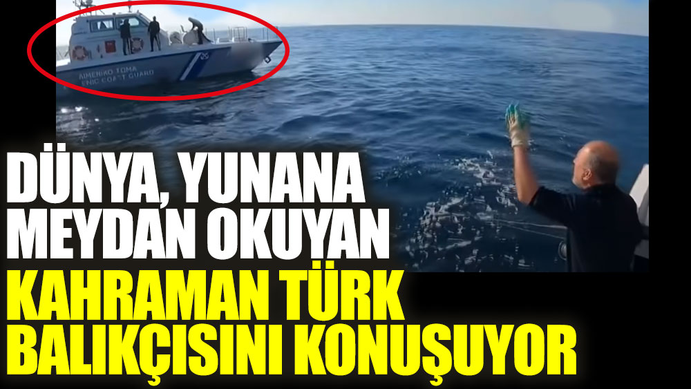 Kahraman Türk Balıkçısı İlker Özdemir'e dünya hayran kaldı