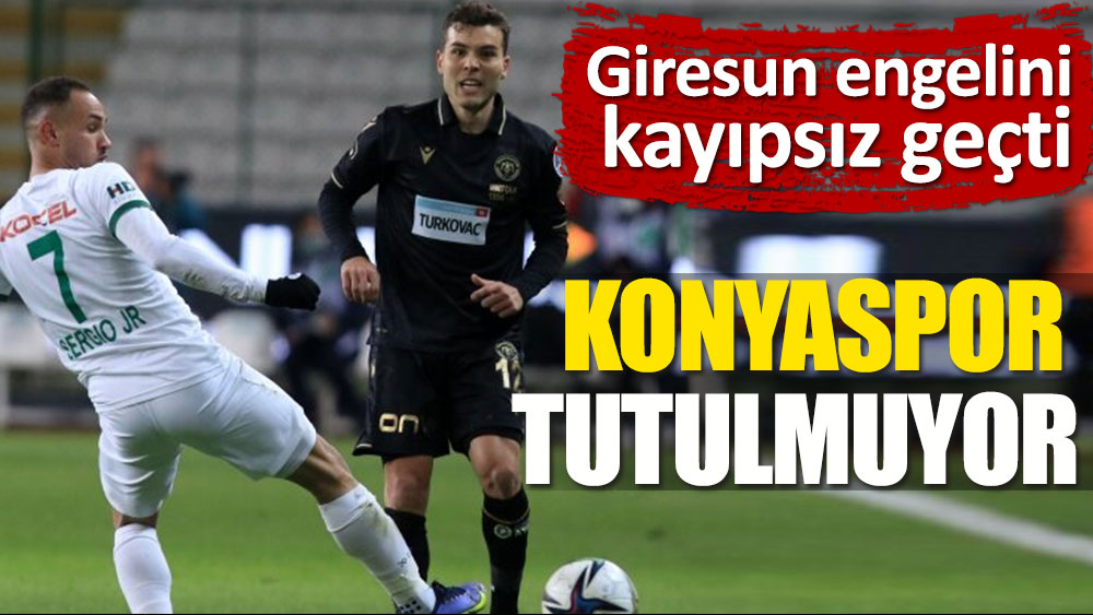 Kim tutar Konyaspor'u? Giresunspor da tutamadı