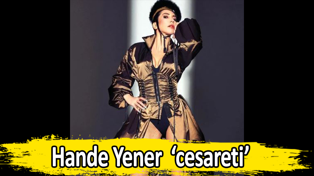 Hande Yener sahne kıyafetiyle sosyal medyada olay oldu