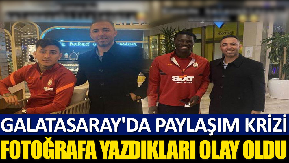 Galatasaray'da kriz çıkartan fotoğraflar! Mustafa Ekmekçi'nin Pulgar ve Gomis fotoğraflarına yazdıkları büyük tepki çekti
