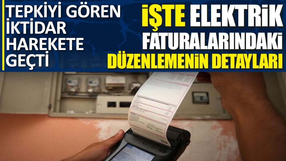 AKP'li Hamza Dağ açıkladı. İşte elektrik faturalarındaki düzenlemenin detayları