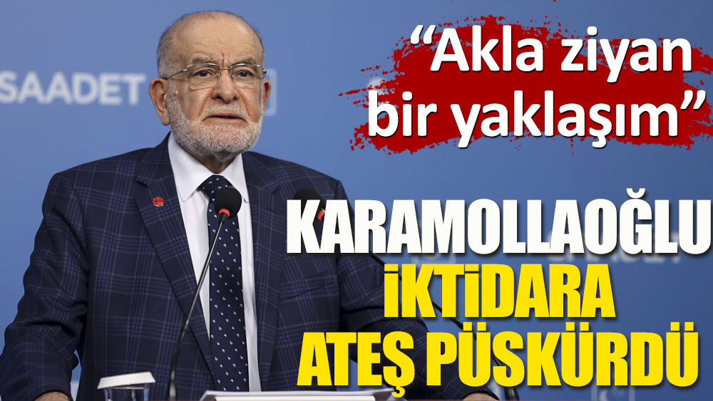 Temel Karamollaoğlu AKP iktidarına ateş püskürdü. Akla ziyan bir yaklaşım