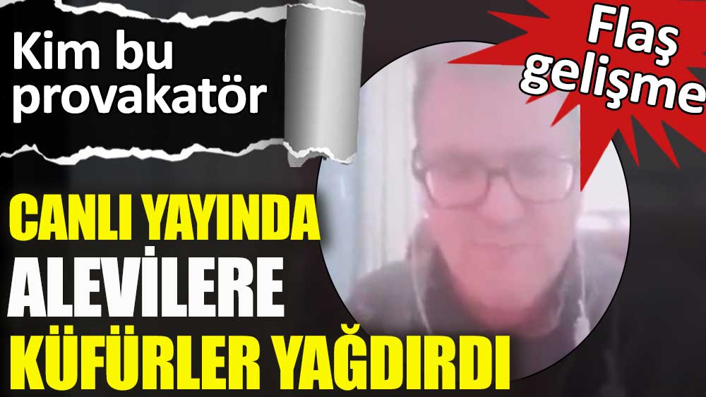 Canlı yayında Alevilere ağza alınmayacak küfürler! Gözaltına alındı