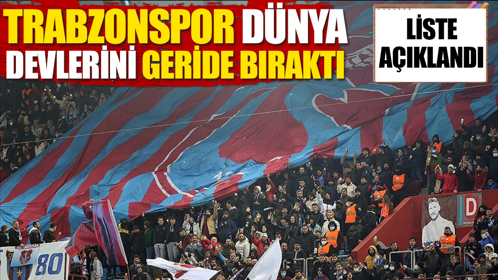 Trabzonspor dünya devlerini geride bıraktı! Fan Token listesi açıklandı
