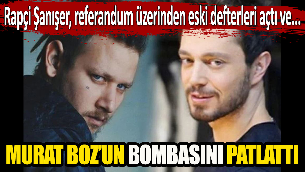 Şanışer'den Murat Boz'a referandum göndermesi:'Güçlü bir Türkiye için''