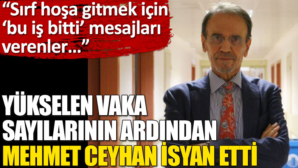 Mehmet Ceyhan isyan etti: Sırf hoşa gitmek için ‘bu iş bitti’ mesajları verenler…