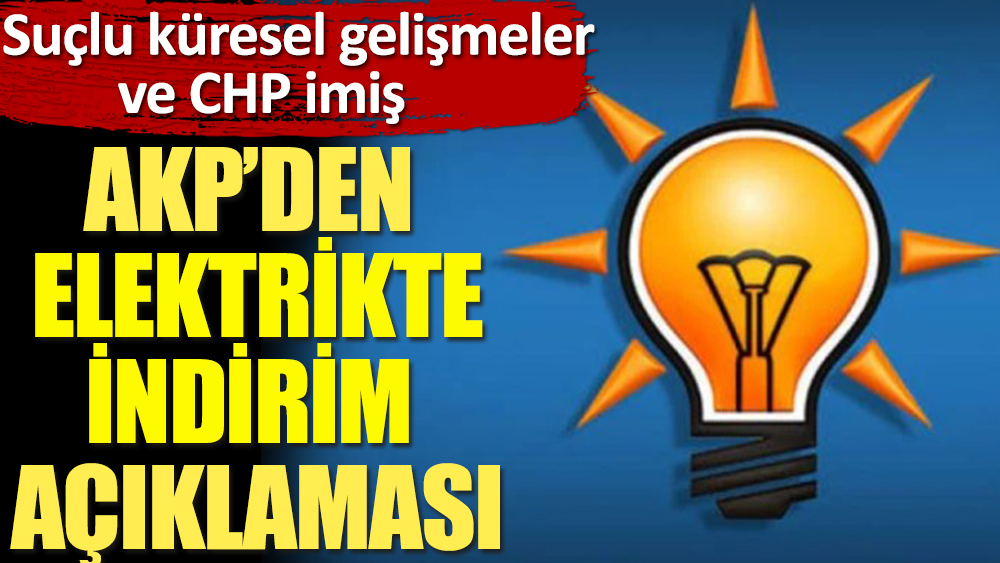 Son Dakika: AKP'li Hamza Dağ'dan 'elektik faturası' açıklaması