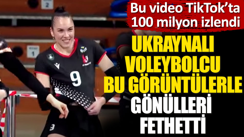 Ukraynalı voleybolcu bu videoyla izleyenlerin gönüllerini fethetti!
