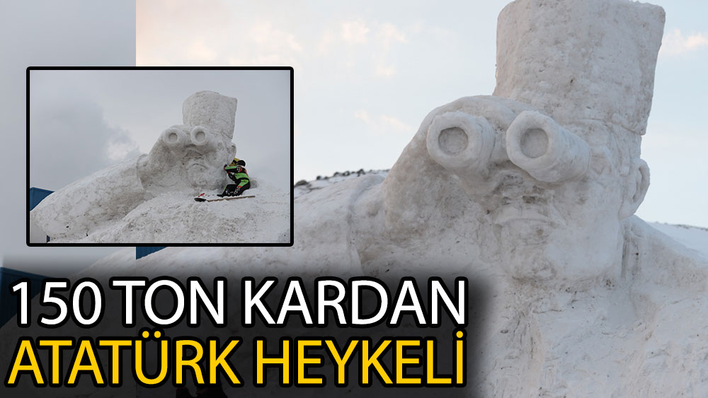 150 ton kardan Atatürk heykeli
