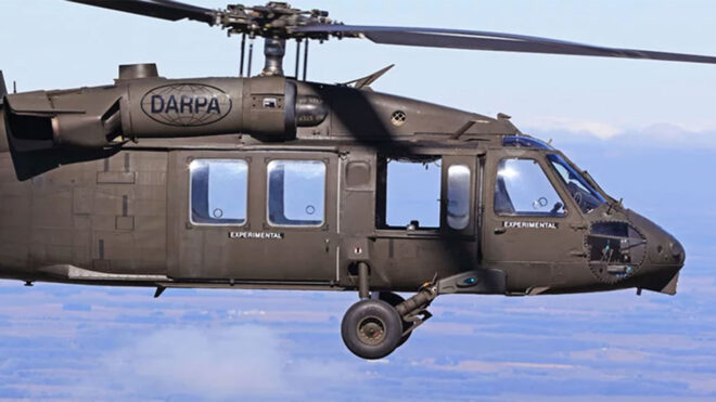 DARPA, Black Hawk helikopter ile pilotsuz uçuşlar gerçekleştirdi