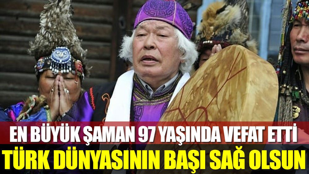 En büyük Şaman Monguş Kenin-Lopsan vefat etti. Türk dünyasının başı sağ olsun