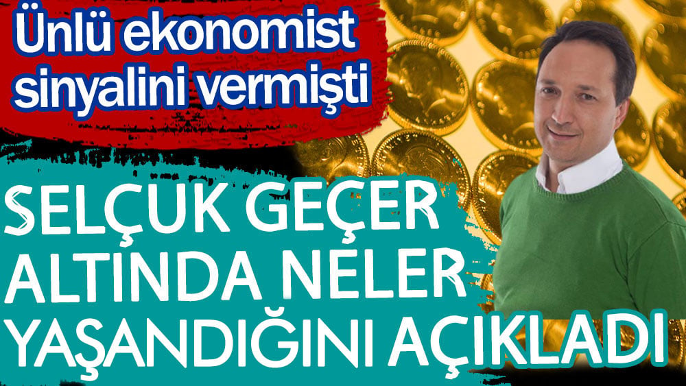 Selçuk Geçer altında neler yaşandığını açıkladı