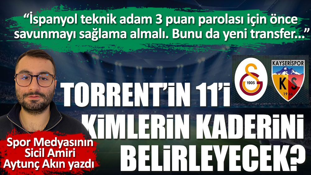 Spor medyasının sicil amiri Aytunç Akın yazdı. Sadece Galatasaray'ın değil iki kişinin daha kader maçı!