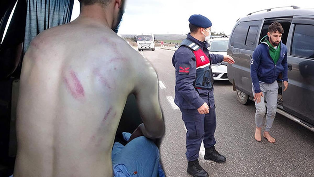 Polis aracına çarpan minibüsteki kaçak göçmenlerden Bulgaristan'da darp iddiası