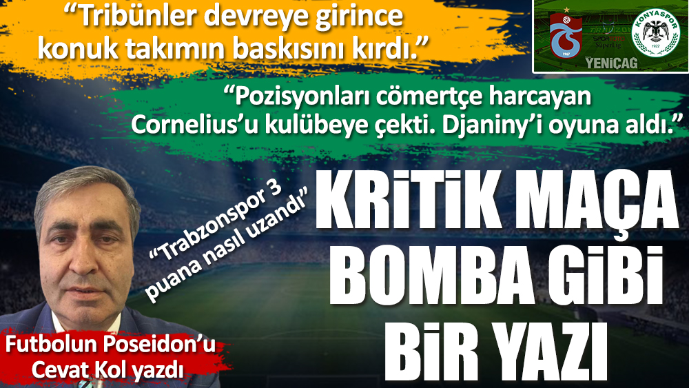 Trabzonspor 3 puana böyle uzandı