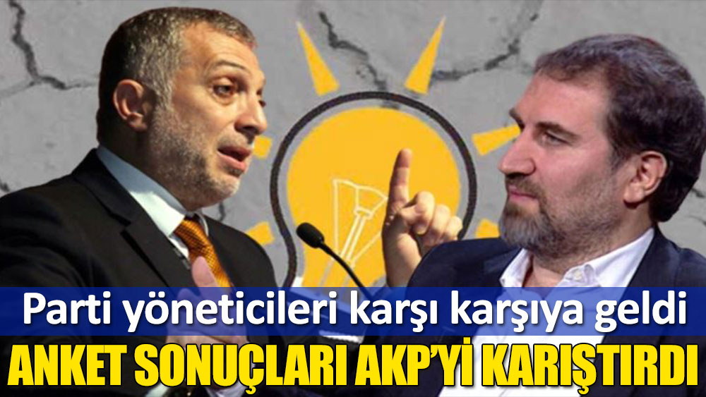 Anket sonuçları AKP’yi karıştırdı: MKYK Üyesi ve Genel Başkan Yardımcısı karşı karşıya geldi