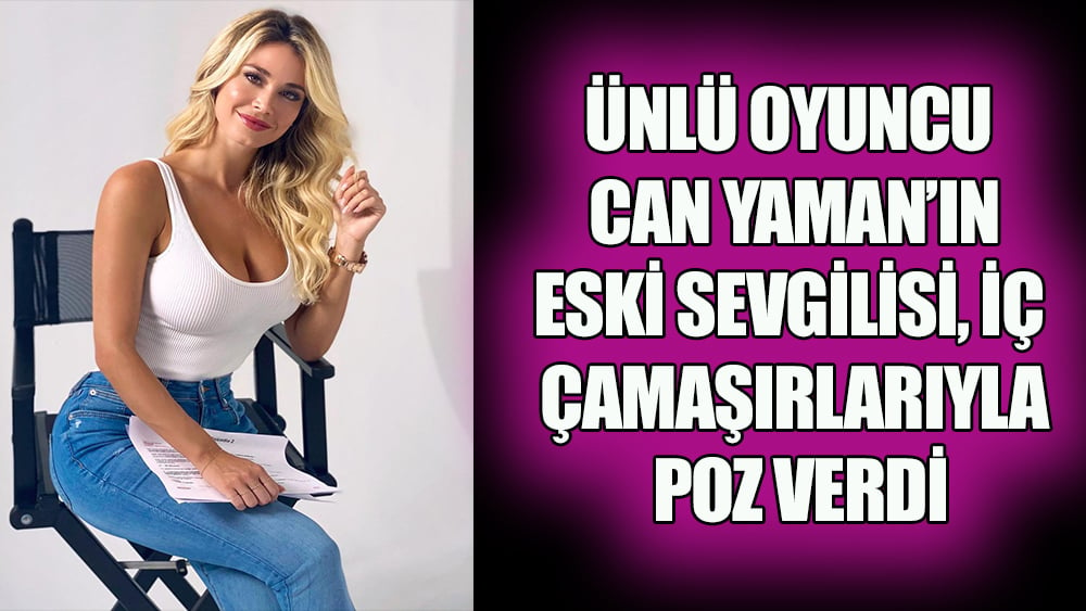 Can Yaman'ın eski sevgilisi olan Diletta, iç çamaşırlı pozlarını paylaştı